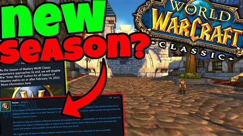 classic wow season of mastery 2|WoW Classic Season of Mastery Survival Guide。